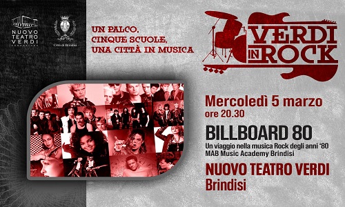Brindisi Nuovo Teatro Verdi "Billboard 80"