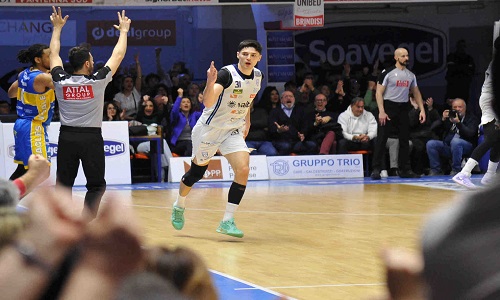 La Valtur Brindisi non riesce nel recupero e perde contro Cividale per 71-79