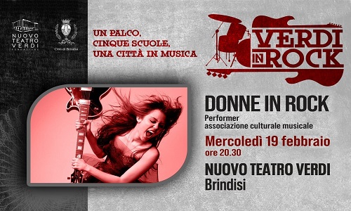 Al Verdi di Brindisi "Donne in Rock"