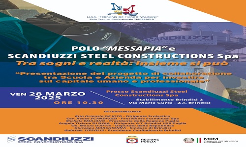 Scandiuzzi e Polo Messapia assieme per un nuovo progetto