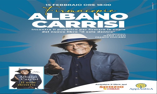 Albano al Centro Commerciale AppiAnticA di Mesagne 