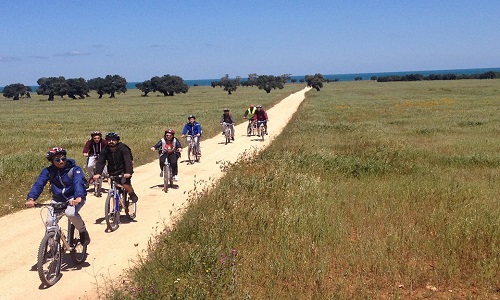 Appia dey il 15 biciclettata lungo il percorso della Via Appia