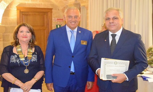 Passaggio di consegne  del Rotary Club Brindisi Valesio.