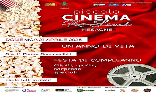 Mesagne prima candelina per il Piccolo Cinema