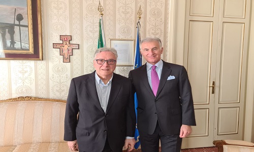 Il Prefetto incontra Adolfo Tundo