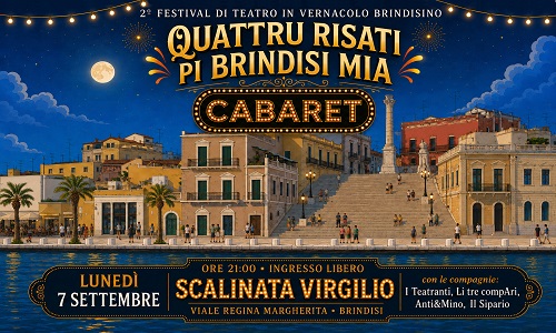 "Quattro risati pi Brindisi mia"