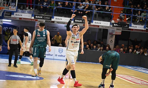 Grande prestazione della Valtur Brindisi che sconfigge i neo campioni di coppa  della a2.Brindisi- Cantu' 84-79