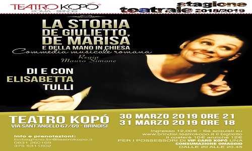 Teatro Kopo' La storia de Giulietto de Marisa e de la mano  in chiesa 