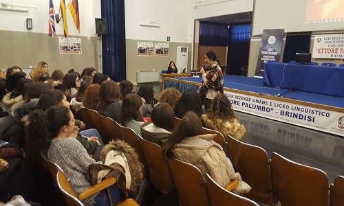 Brindisi Liceo Palumbo inizio progetto alternanza scuola lavoro 