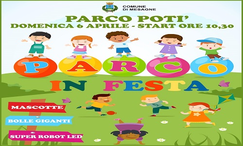 Parco Potì: conclusi i lavori di riqualificazione, domenica 6 aprile la festa cittadina