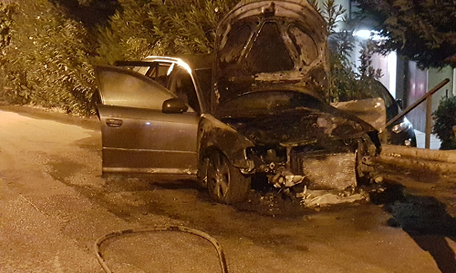 Brindisi: auto in fiamme nella notte al Villaggio S.Paolo