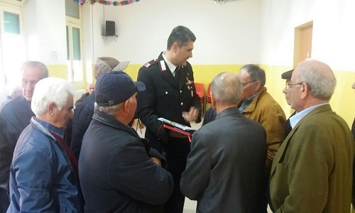 Truffe agli anziani: prosegue la campagna di sensibilizzazione dei Carabinieri.