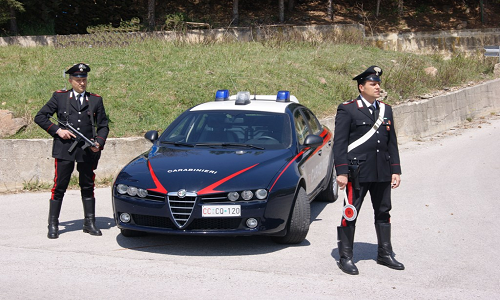 Carabinieri le operazioni compiute nel periodo pasquale 