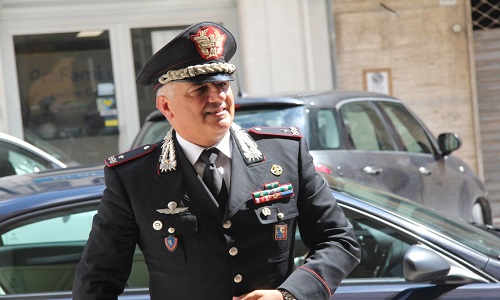 Visita del comandate della Legione Carabinieri  Puglia al comando provinciale di Brindisi 