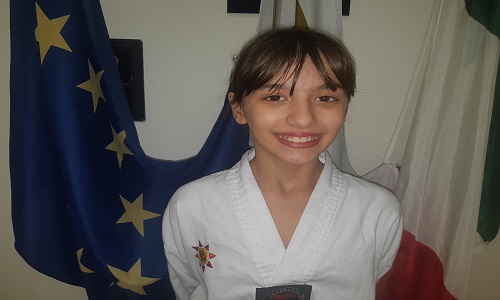 Attanasi Accademy :una piccola brindisina promessa del Taekwondo