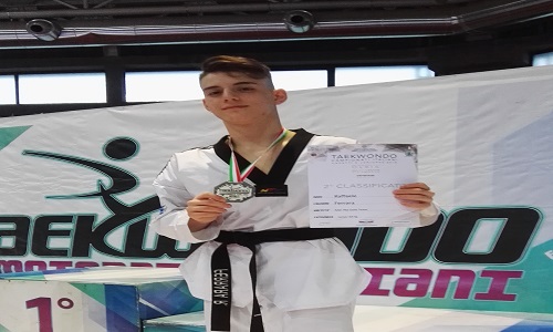 Raffaele Ferrara  vice campione italiano di taekwondo