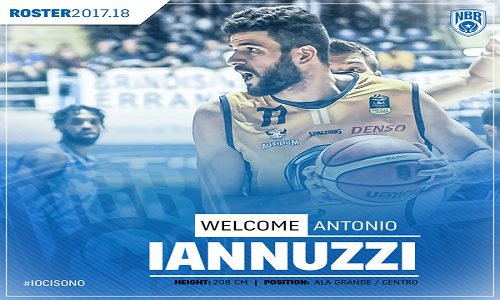 Basket, Ufficiale: Antonio Iannuzzi si veste di biancoazzurro!