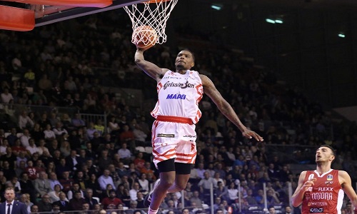 Basket:Reggio Emilia,avversaria del Brindisi del 9 dicembre,ha risolto il contratto con Ledo il suo miglior tiratore 