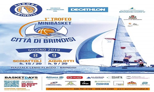Domani presentazione primo torneo “Città di Brindisi”