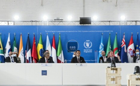Tappa a Brindisi del G20 presso la Base di Pronto Intervento Umanitario delle Nazioni Unite