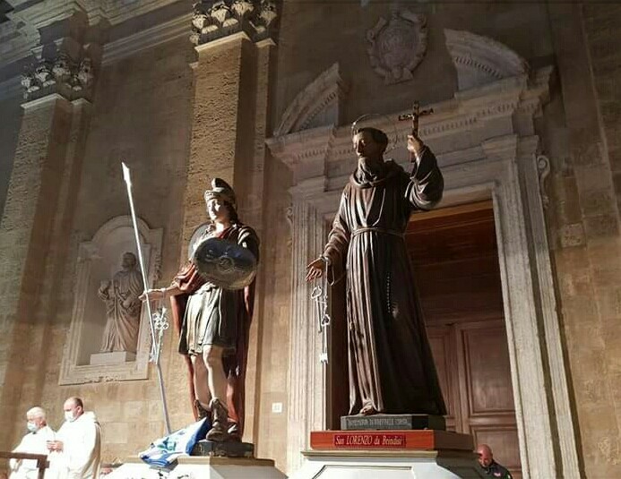 Il discorso del sindaco in occasione dei festeggiamenti dei Santi Patroni.