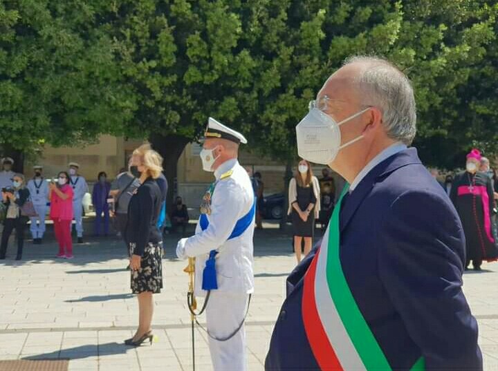 Oggi in Piazza S.Teresa si è svola la cerimonia per la Festa della Repubblica