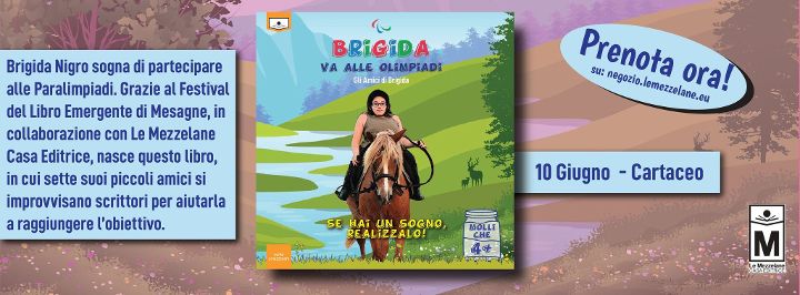 Festival del libro emergente: in uscita il libro " Brigida va alle Olimpiadi".