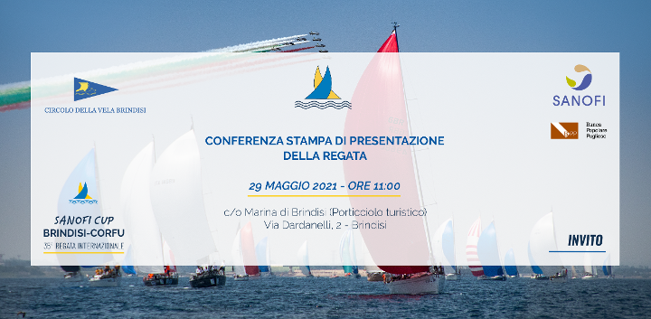 Tutto pronto per la regata internazionale Brindisi-Corfu: sabato la conferenza di presentazione