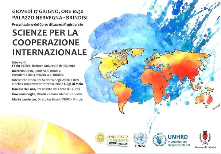 Domani la presentazione del corso di laurea in Scienze per la Cooperazione Internazionale