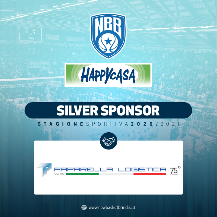 'Paparella Logistica' Silver Sponsor Happy Casa Brindisi