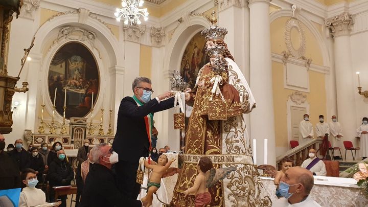 Mesagne: il discorso pronunciato dal Sindaco Toni Matarrelli in occasione del tradizionale rito di consegna delle Chiavi alla Madonna del Carmine