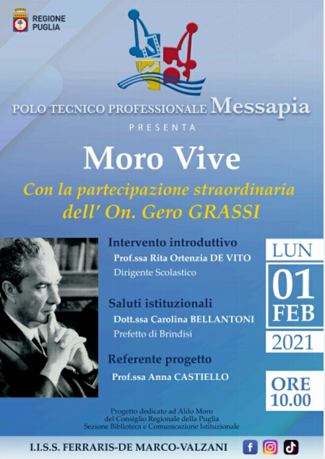 Al Polo Messapia Gero Grassi commenta Aldo Moro