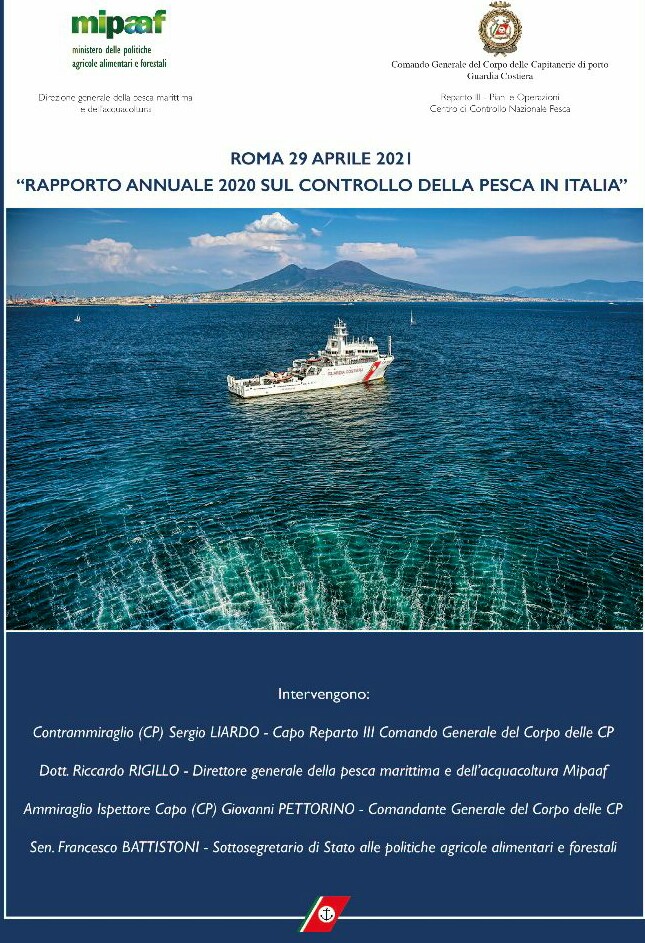 Presentazione del primo “Rapporto Annuale sul controllo pesca in Italia”