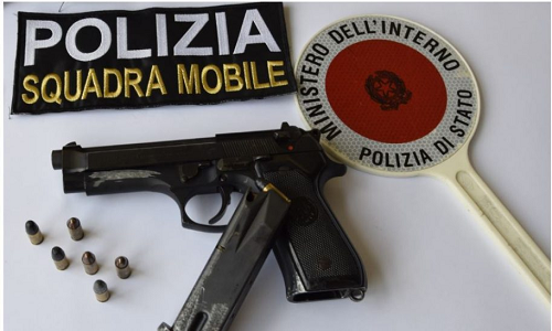 Brindisi: un arresto della Polizia per detenzione di armi e munizioni