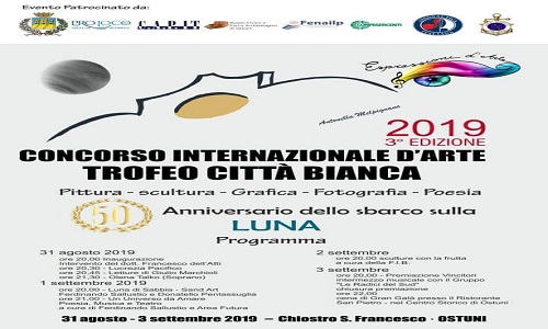 Dal 31 agosto al 3 settembre il trofeo Citta' Bianca 