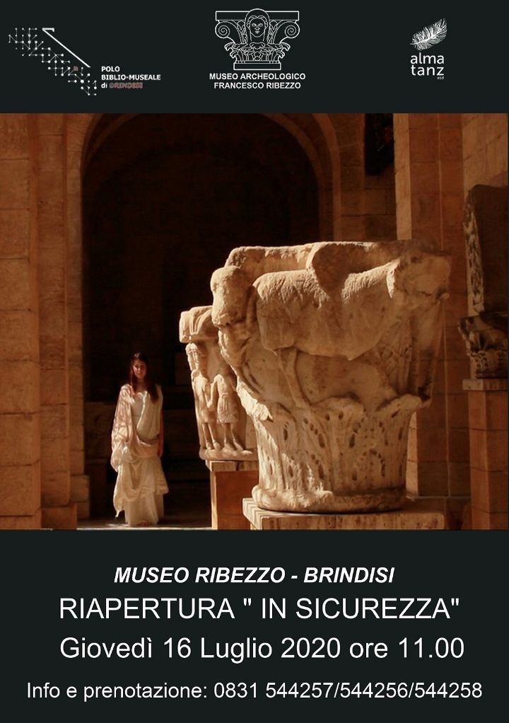 Museo “F.Ribezzo” Brindisi. Riapertura “in sicurezza”.