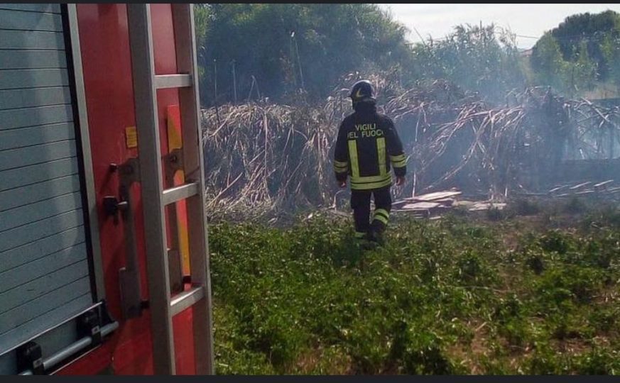 Diversi interventi dei vigili del fuoco tra Brindisi e provincia
