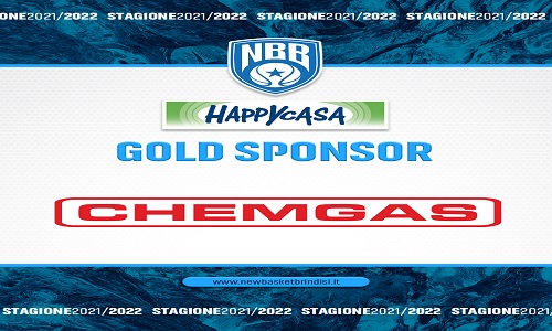 Chemgas nuovo sponsor dell'Happy casa 