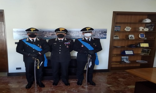 Si è insediato il Tenente Diego Umberto REA, nuovo comandante del Nucleo Operativo e Radiomobile della Compagnia Carabinieri di Fasano.