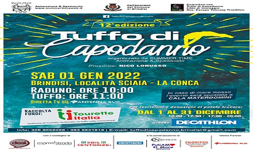 Tuffo di Capodanno 2022 anticipo presentazione 