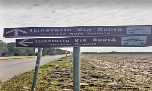 Progetto 'Appia 2030': oggi il sopralluogo Francavilla - Muro Tenente, domani Mesagne - Brindisi