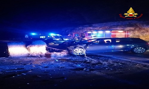 Ostuni Incidente stradale nella notte  sulla ss172 