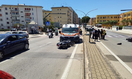 Brindisi:Incidente alle 13 di oggi sul cavalcavia De Gasperi