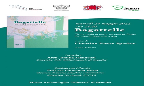 Presentazione del libro “Bagattelle” di Christine Farese Sperken