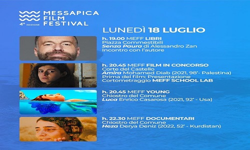Messapica Film Festival, gli appuntamenti del 18 e 19 luglio