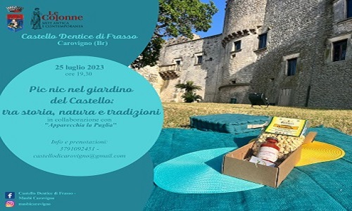 Carovigno:Pic nic al Castello