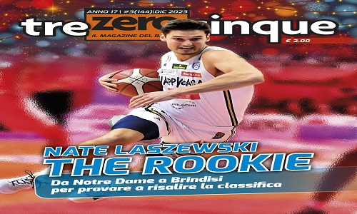 305 il mensile di basket in edicola il 21 dicembre