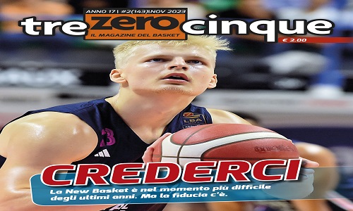 Il mensile di basket 305 giovedi  in edicola 
