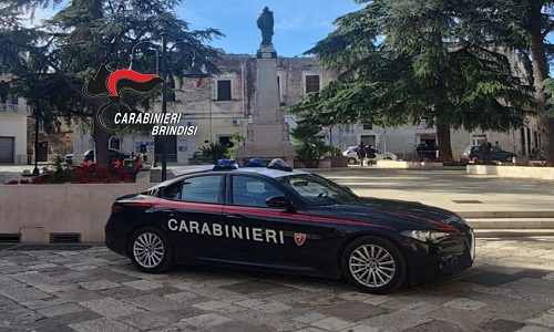 Serie di furti a Francavilla Fontana (BR). I carabinieri arrestano il presunto responsabile.