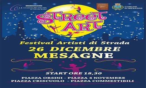 Natale a Mesagne 26 dicembre: artisti di strada e la presentazione del progetto “Scrivilo solo a Mesagne”